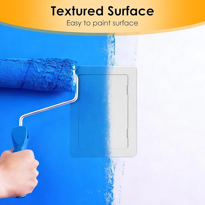 Suteck Plumbing Access Panel for Drywall Ceiling 4 x 6 Inch Reinforced Plastic - Image 4