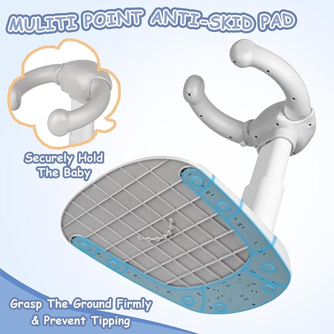 Baby Shower Stand, Baby Shower Standing Support, Adjustable Baby Bath Support - Image 6