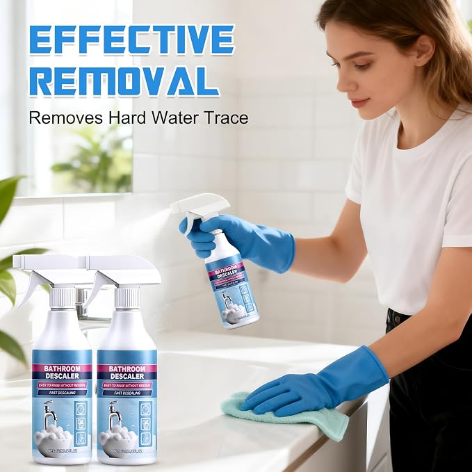 Bathroom Descaler Foam Cleaner, 2025 New Bathroom Descaler, Bathtub Cleaner - Image 3