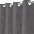 Inhousolu No Hook Waffle Weave Shower Curtain by INHOUSOLUHOMEDECOR