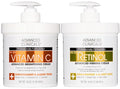 Advanced Clinicals Retinol Body Lotion + Brightening Vitamin C Lotion 2pc by AdvancedClinicals
