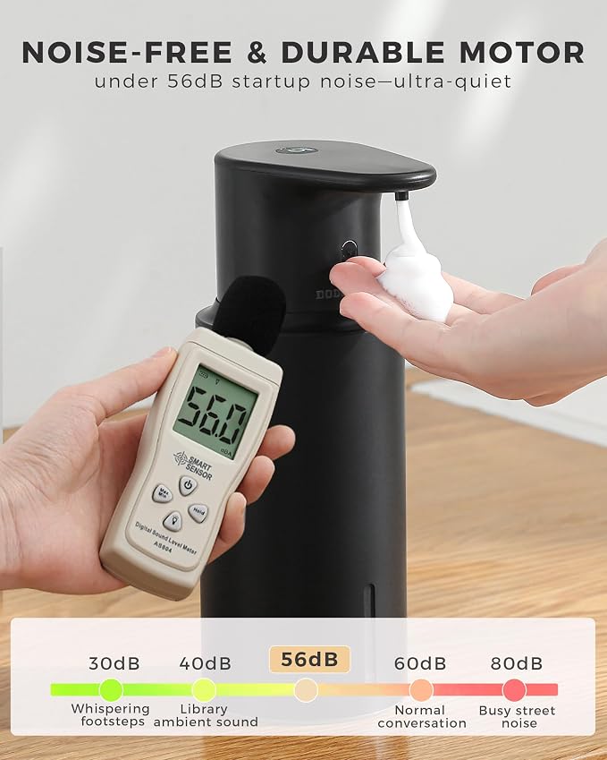 Automatic Foaming Soap Dispenser Touchless, 304 Stainless Steel Bottle Body & - Image 7