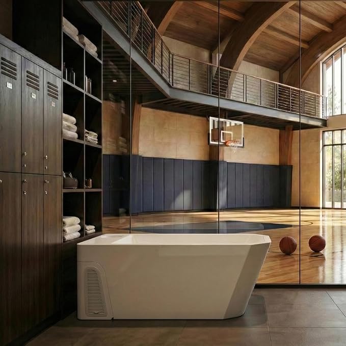 Empava Cold Plunge Tub, Professional Freestanding Smart Bathtub - Image 6