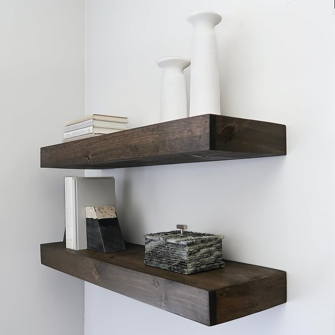 Urbandi Modern Floating Shelves 3 Inches Thick - Image 4