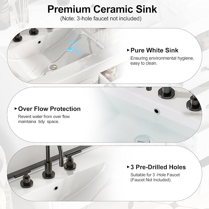 Freestanding Bathroom Vanity - Image 3