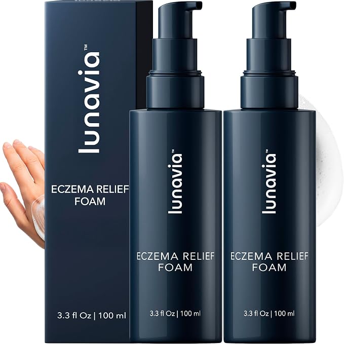 Eczema Relief Foam, Soothing Skin Protectant by Lunavia