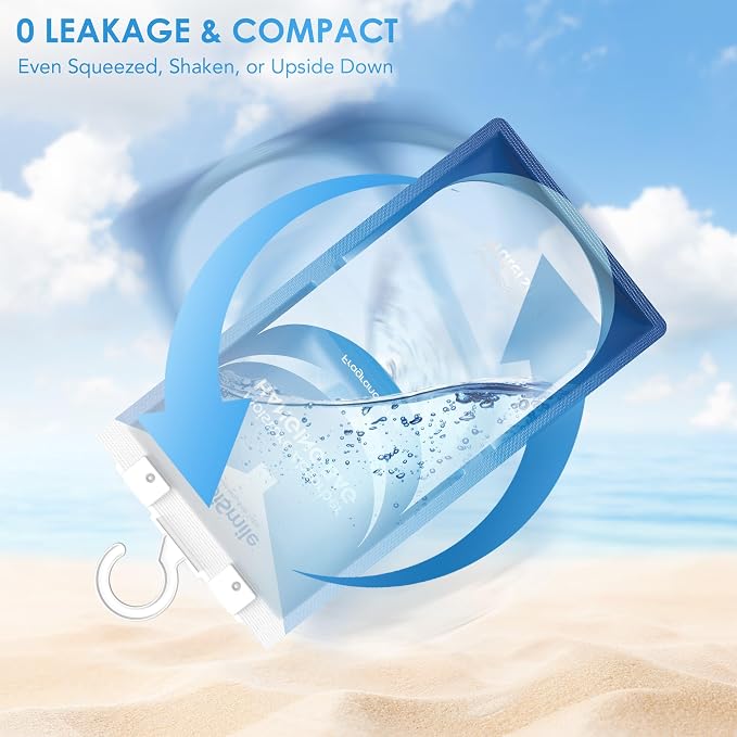 Moisture Absorbers 10 Pack Fragrance Free, Hanging Closet Dehumidifier Bags - Image 6