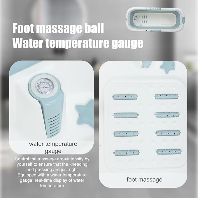 Portable Bathtub for Adults, Large 58 inch Collapsible Bathtub - Image 6