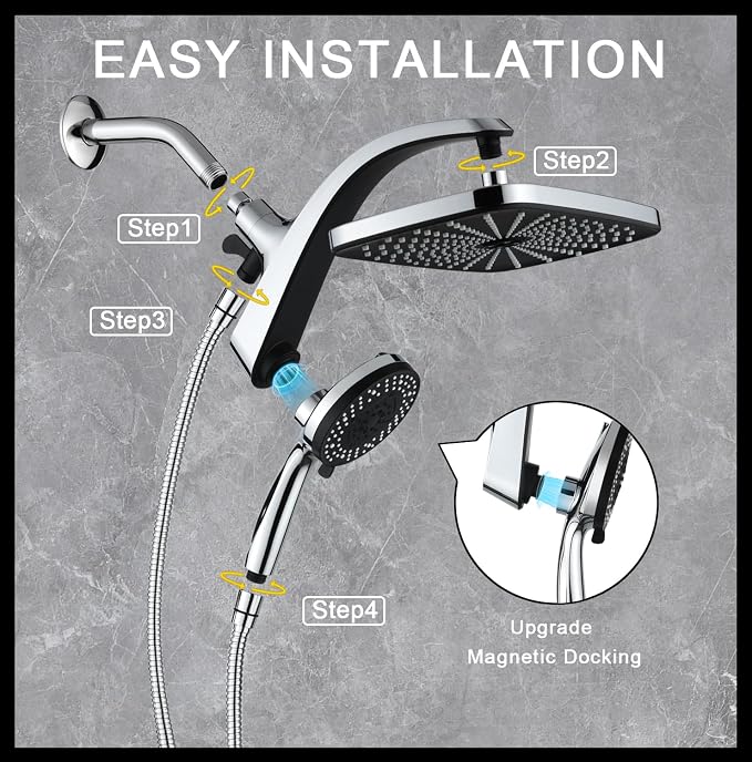 High Pressure Rain Shower Head: Upgrade Shower Heads - Image 7