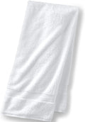 Lands' End Supima Towel White Bath- Bath Towel by LandsEnd