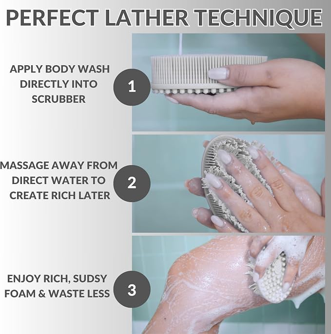 Exfoliating Body Scrubber Silicone - Image 9