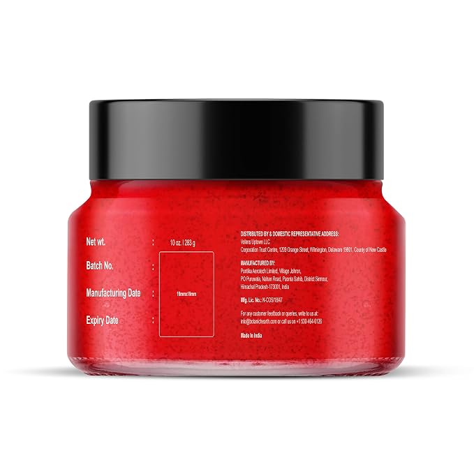 Botanic Hearth Hibiscus Body Scrub Exfoliator | Hydrating Raw Sugar Scrub | - Image 6