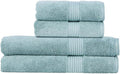 Christy Supreme Hygro 4 Piece Towel Set | Mineral Blue | 100% Luxury Supima by Christy