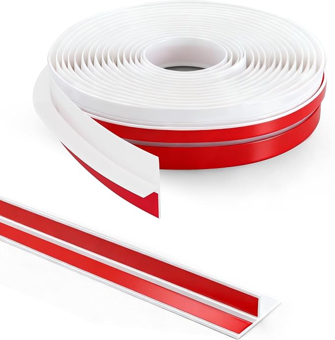 20Ft T-Shaped Door Draft Stopper, Silicone Weather Stripping Seal Tape by TAROSE