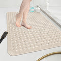 OTHWAY Large Shower Mat 34"x 23", TPE Non Slip Shower Mat by OTHWAY