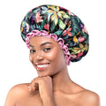 mikimini Shower Cap for Women and Grils, Rainforest Bath Shower Caps by mikiminidirect