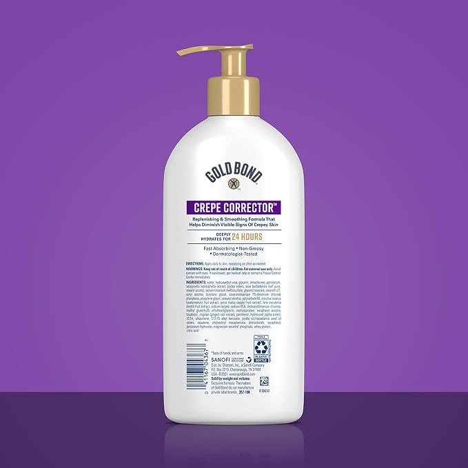 Gold Bond Age Renew Crepe Corrector Body Lotion, Replenishing & Smoothing - Image 3