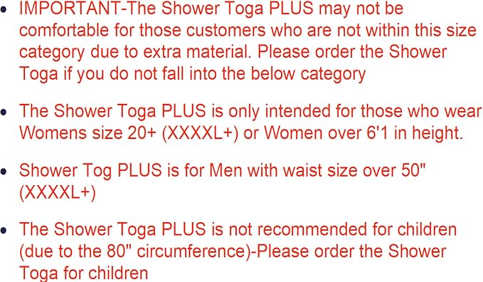 Shower Toga - Wearable Shower Garment, Privacy RV & Camping Shower, Surf Poncho - Image 8