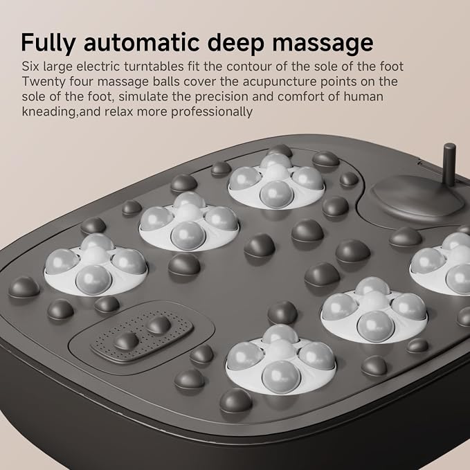 High Depth 14in Feet Foot Spa Electric Rotary Massage - Image 5