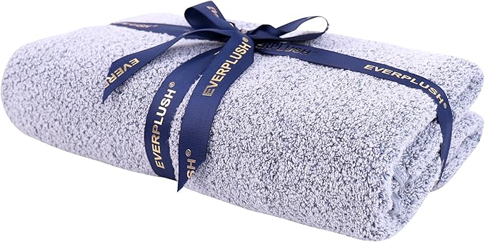 Everplush Diamond Collection Oversized Bath Towel – 1 Pieces, Super Soft & by Everplush