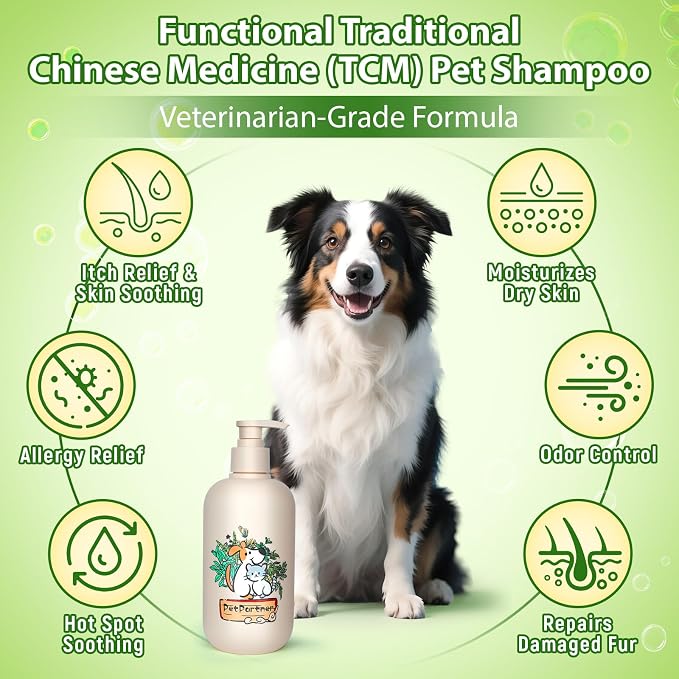 Cat and Dog Shampoo Conditioner, Hypoallergenic Medicated Puppy - Image 2