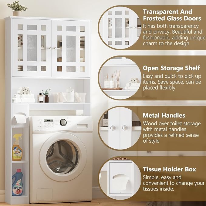 Over The Toilet Storage Cabinet, Storage Cabinet Over Toilet - Image 5