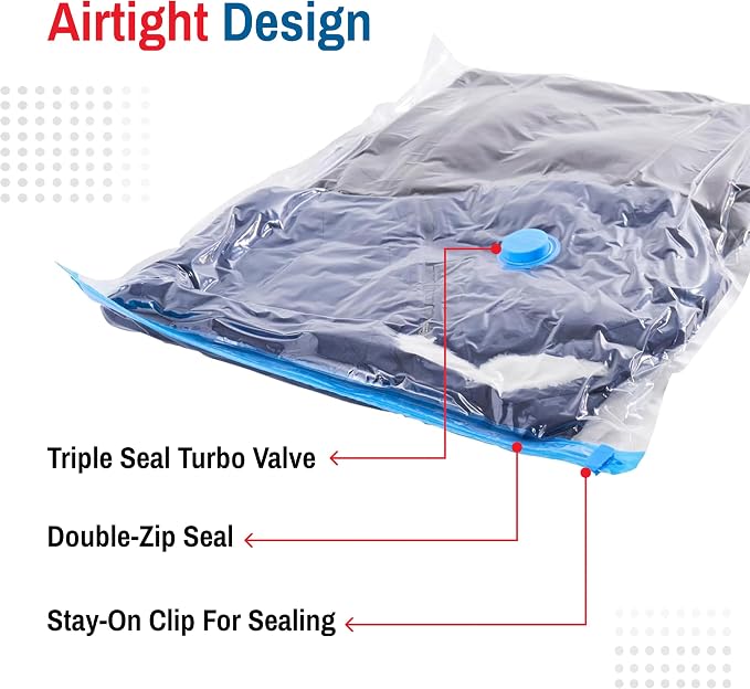 10-Pack Variety Vacuum Storage Bags - Image 5