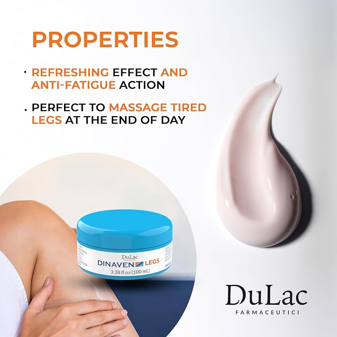DULÀC FARMACEUTICI 1982 Dulac Dinaven Legs Cooling Cosmetic Gel - Image 5