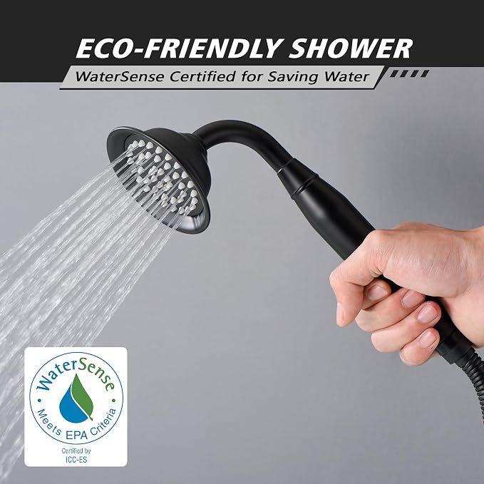 SUMERAIN High Flow Wall Mount Tub Filler, Vintage Bathtub Faucet - Image 6