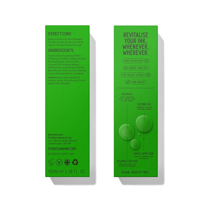 Stories & Ink Tattoo Care | HIGHLIGHTING BODY OIL - Image 9