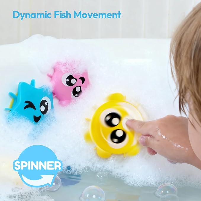 lalalark Bath Toys for Kids, 7-in-1 Shower Bathtub Toy - Image 6