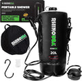 Rhino USA 5 Gal / 20L Portable Solar Camp Shower by RhinoUSAInc