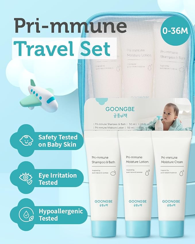 GOONGBE Baby Skincare Travel Set - Image 2