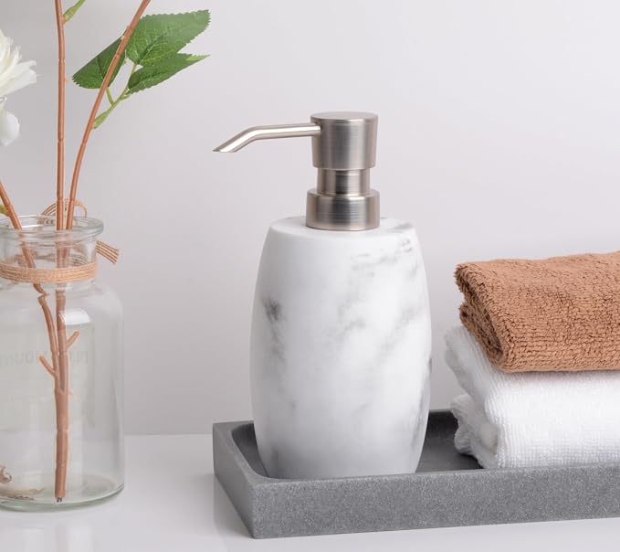 Resin Hand Soap Dispenser, Refillable Soap Dispenser - Image 2
