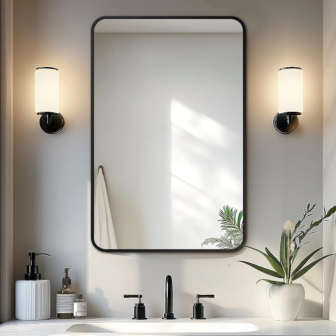 Delma Bathroom Vanity Mirror, High-Definition Bathroom Mirror, Versatile by Delma