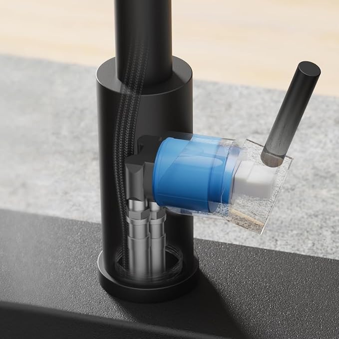 Smart Touch On Kitchen Faucet, 3 Modes Pull Down Sprayer, Sensor Activated - Image 8