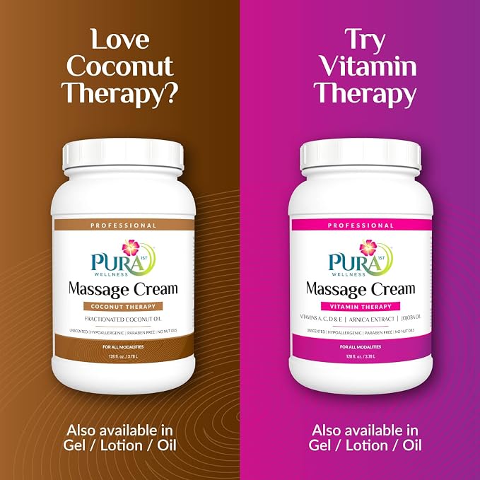 Coconut Therapy Massage Cream, Coconut Massage, Professional Deep Tissue Therapy - Image 6