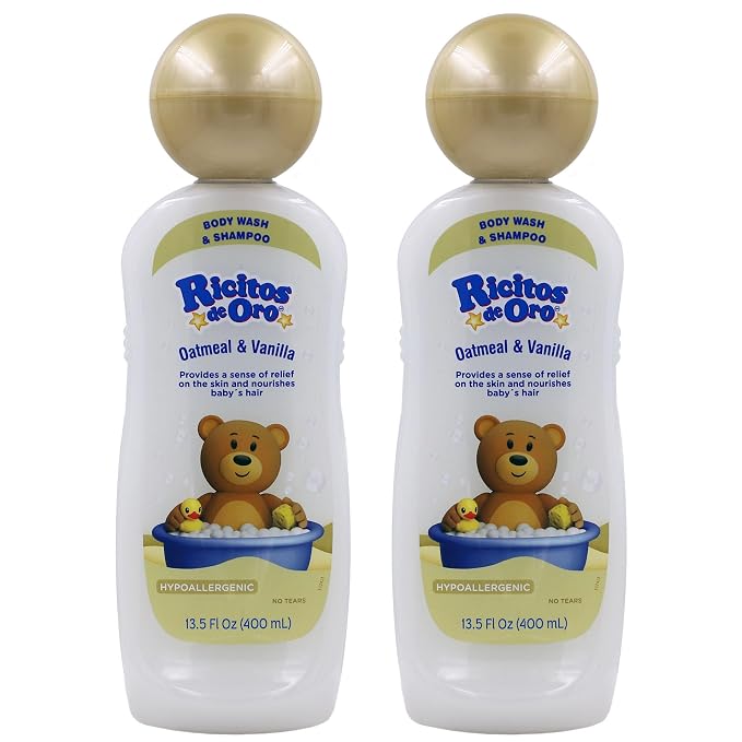 Ricitos de Oro Baby Shampoo and Body Wash, Formula by RicitosdeOro