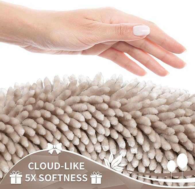 Yimobra Long Bathroom Rugs Runner 55x24 Inch, Extra Thick Soft Absorbent - Image 5
