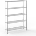 18" Deep x 60" Wide x 86" Height Wire Shelving Kit | 5-Tier | NSF Commercial by Regal+Altair