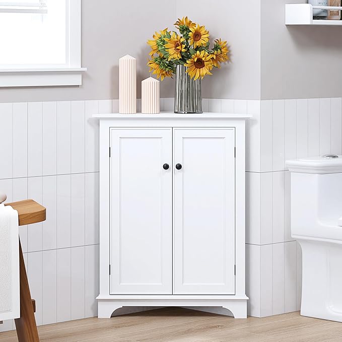 Spirich Floor Corner Cabinet by SpirichLLC
