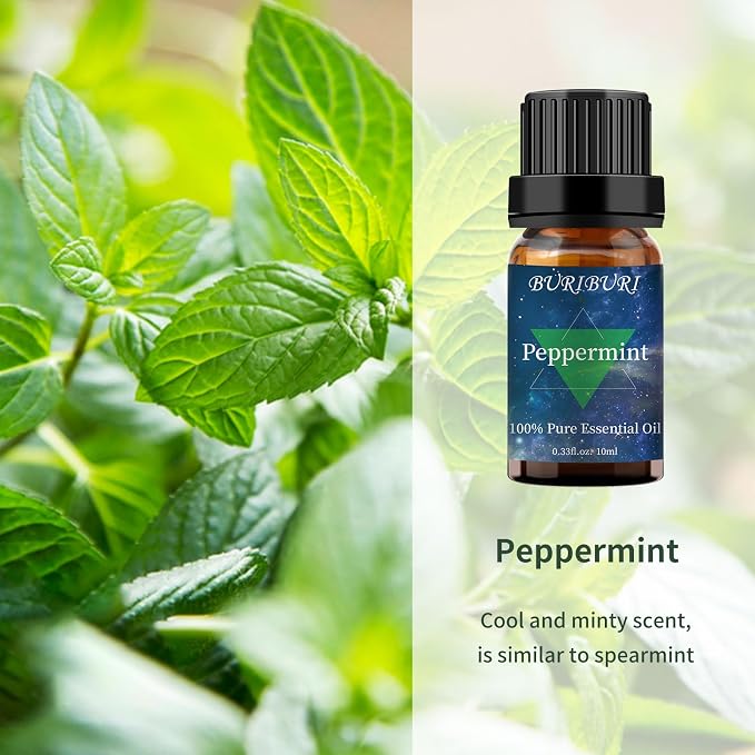 Lavender and Peppermint Essential Oil, 100% Pure, Organic Aromatherapy - Image 2