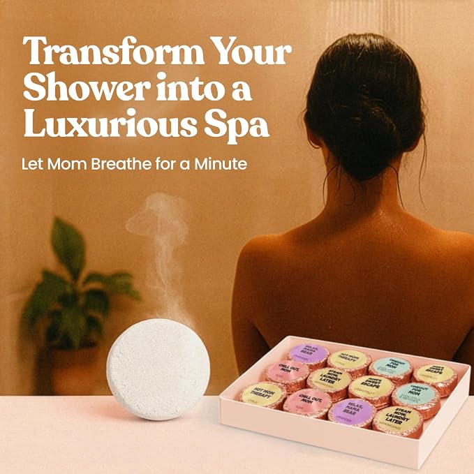 MESMOS 12 Assorted Shower Steamers Aromatherapy, Christmas Gifts - Image 3
