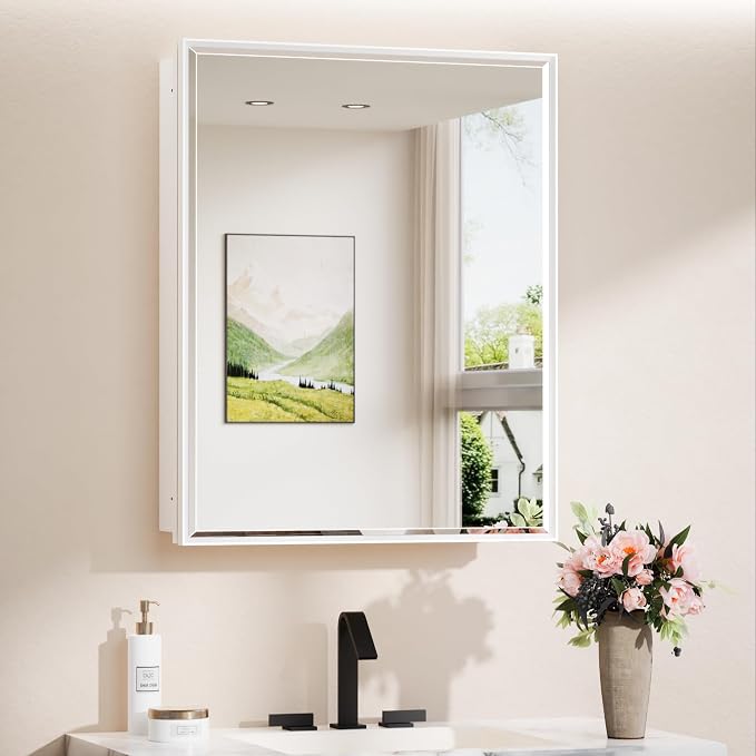 TokeShimi 24x30 Recessed Medicine Cabinet by RefinedBathroomAccessories