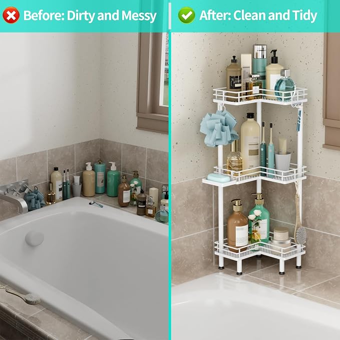 HapiRm Corner Shower Caddy Standing - Image 6