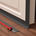 Door Seal Strip for Door Frame, 20ft Silicone Shower Glass Door Seal Strip by GINCHAIN