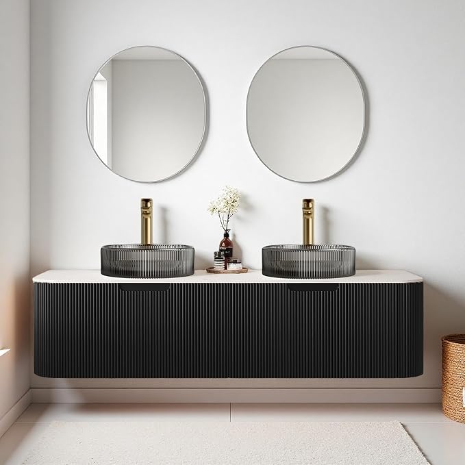 60" Floating Bathroom Vanity by Unknown