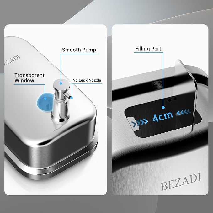 Stainless Steel Hand Soap Dispenser - Image 2