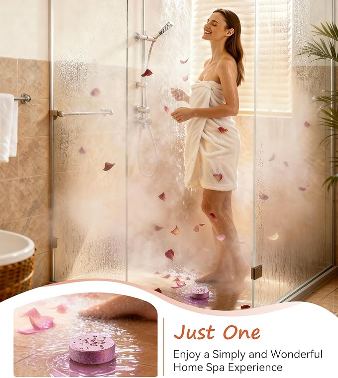 Shower Steamers Aromatherapy Stocking Stuffers 8 Scents – Christmas Gifts - Image 9