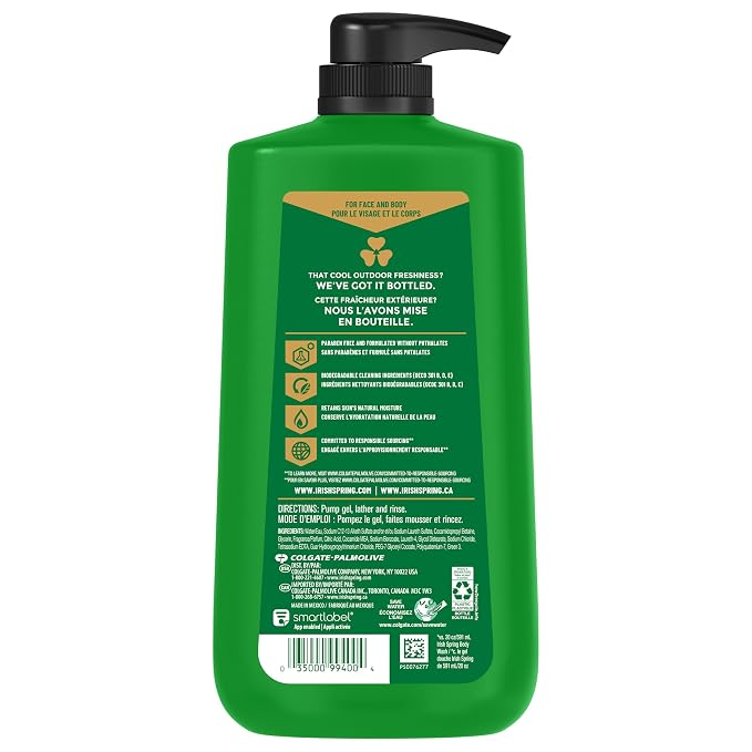 Irish Spring 5 in 1 Body Wash for Men, Men's Body Wash, Smell Fresh and Clean - Image 6